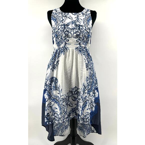 Free People Dresses & Skirts - Free People Russian Plate High Low Dress Coastal Beachy